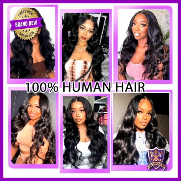 Brazilian Virgin Human Hair Bundles 22-26 Inch Body Wave Quick Weave main image 4